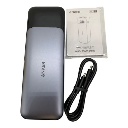 Anker (アンカー) モバイルバッテリー A1289011 Anker 737 Power Bank PowerCore 24000 製造番号なし リチウムイオン 50Hz／60Hz