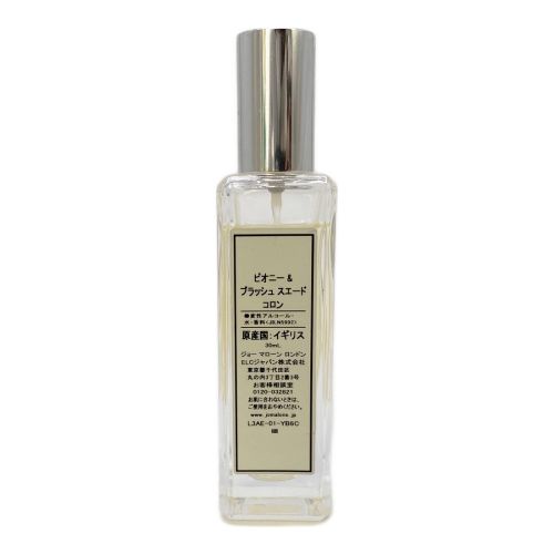 JO MALONE (ジョーマローン) ピオニー＆ブラッシュ スエード コロン 30ml 残量80%-99%