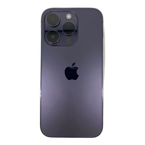 Apple (アップル) iPhone14 Pro A2889 サインアウト確認済 355833860674402 ○ docomo 修理履歴無し 128GB バッテリー:Sランク(100%) 程度:Aランク iOS 端末初期化済み