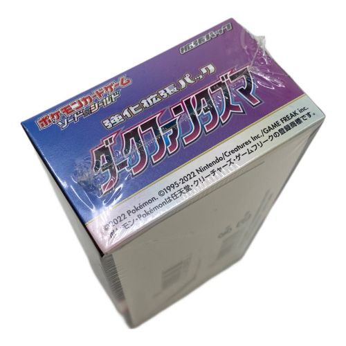 ポケモンカード ダークファンタズマ BOX シュリンク付