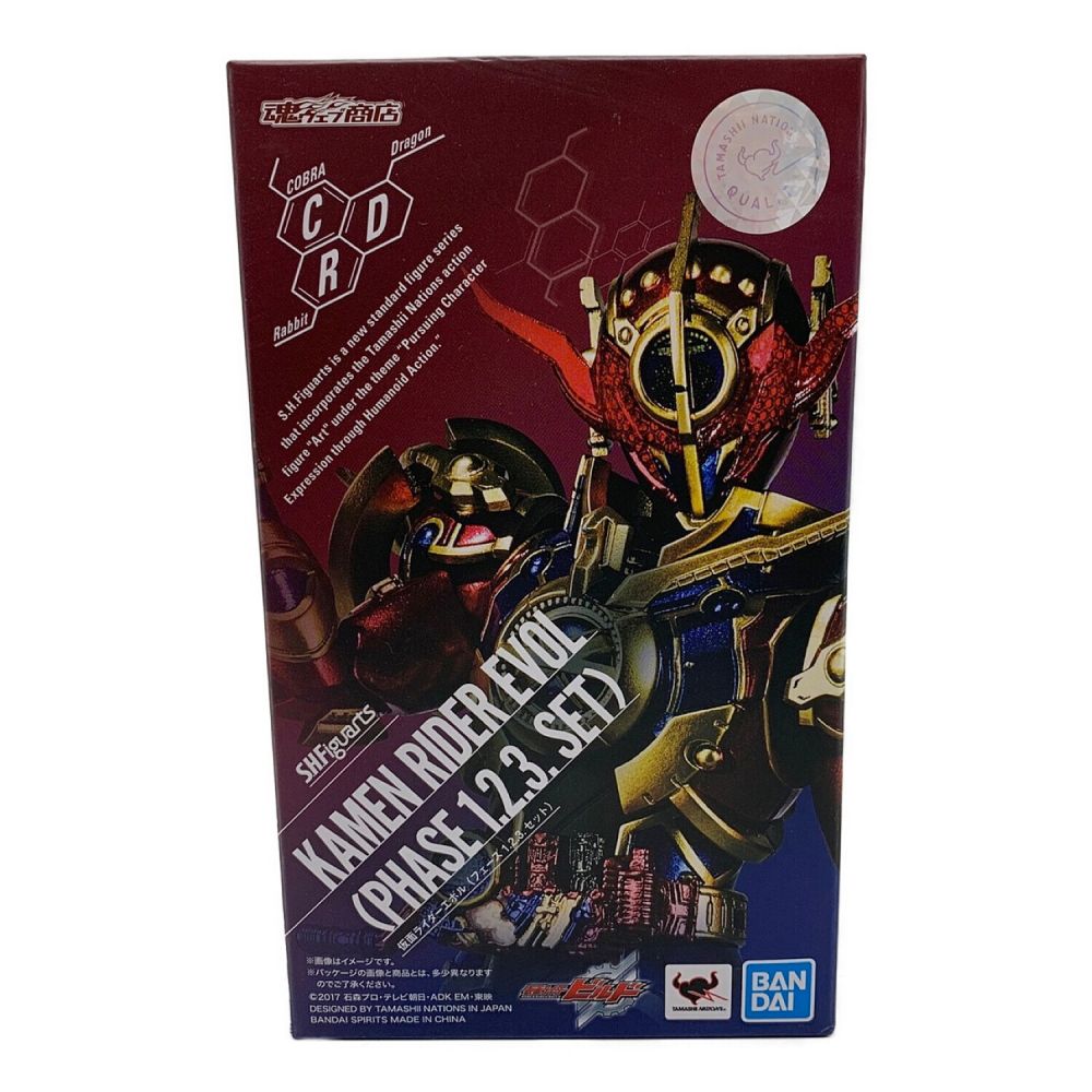 BANDAI (バンダイ) フィギュア 魂ウェブ 仮面ライダーエヴォル フェーズ1.2.3セット S.H.Figuarts｜トレファクONLINE