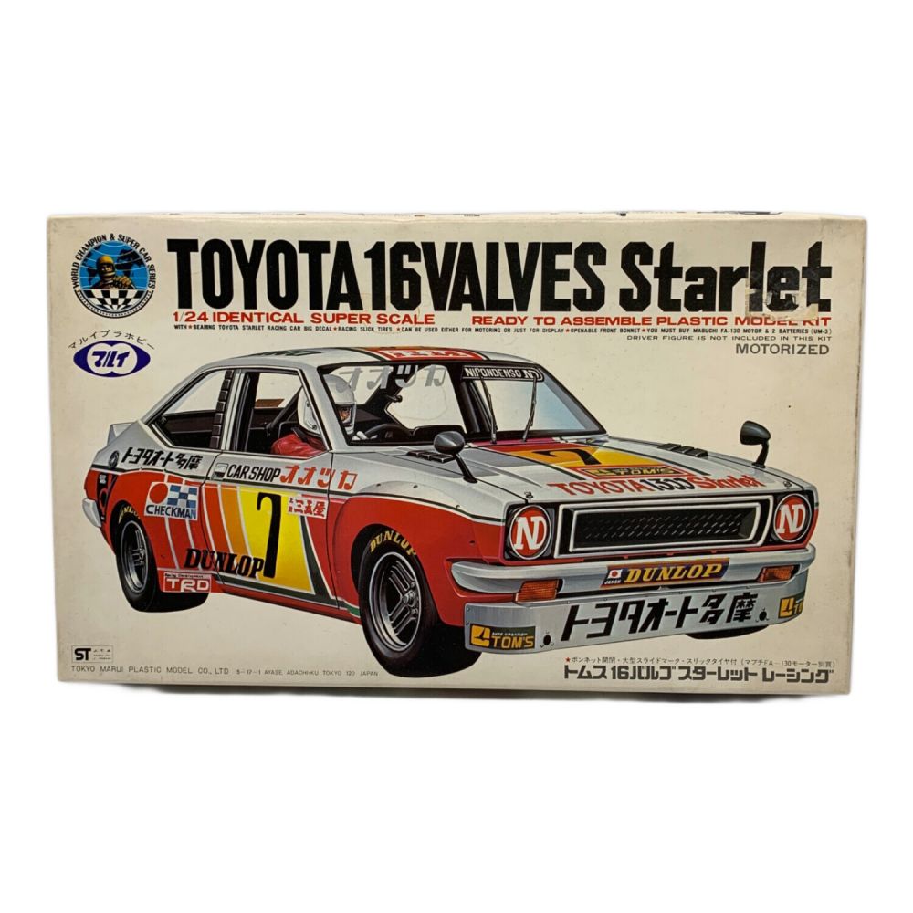 プラモデル 車 1/24 トムス 16バルブ スターレット レーシング｜トレファクONLINE