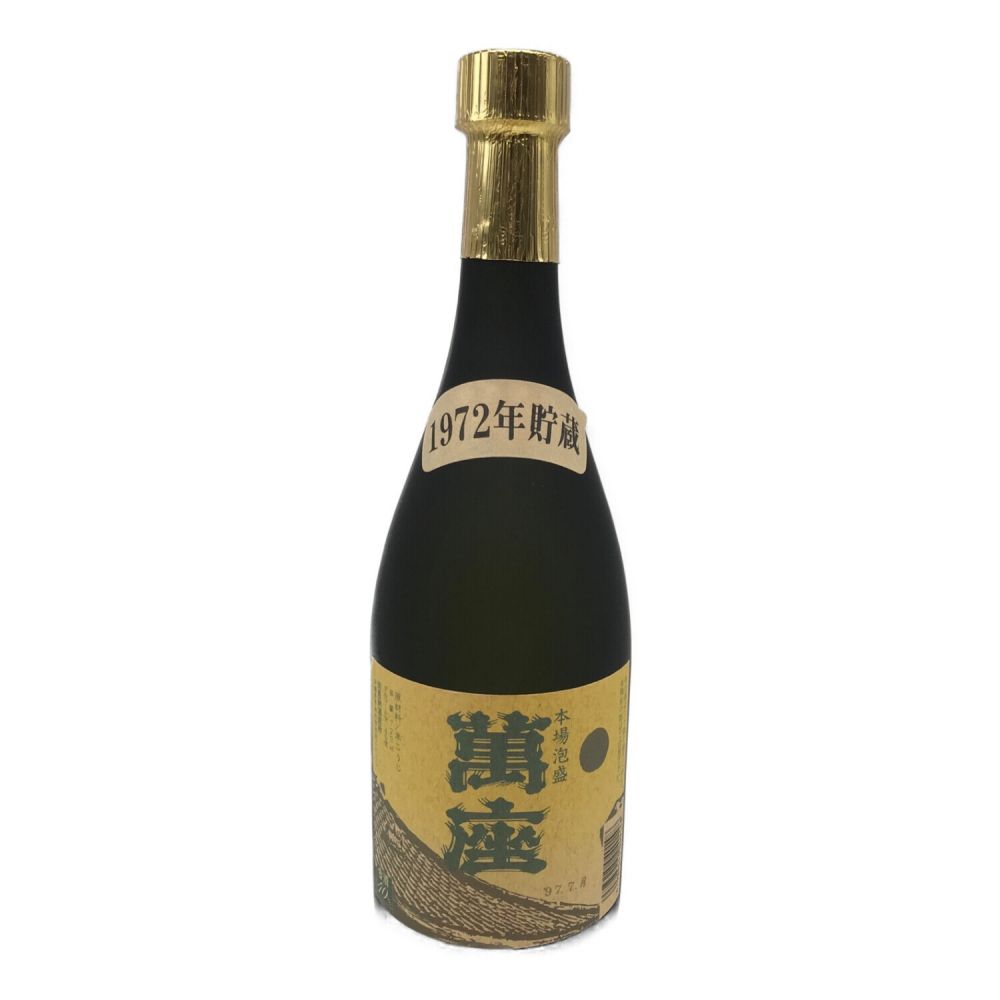 恩納酒造所 泡盛 古酒 1972年貯蔵 720ml 箱付 萬座 未開封 沖縄｜トレファクONLINE