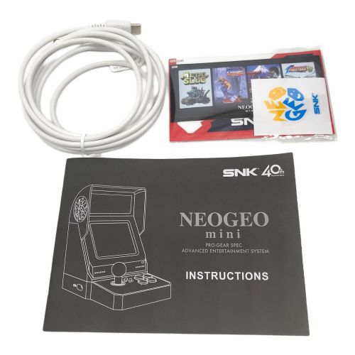 snk (エスエヌケイ) NEOGEO mini SNK 40th ※完品 FM1J2X1800 動作確認済み -