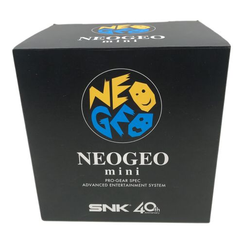 snk (エスエヌケイ) NEOGEO mini SNK 40th ※完品 FM1J2X1800 動作確認済み -