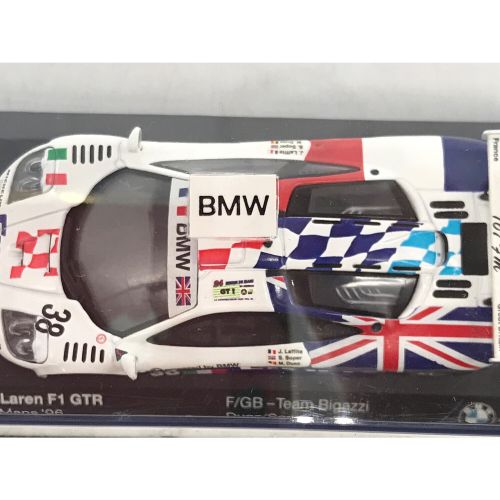 BMW (ビーエムダブリュー) ミニカー 1/43 McLaren F1 GTR BMW Motorsport 1996