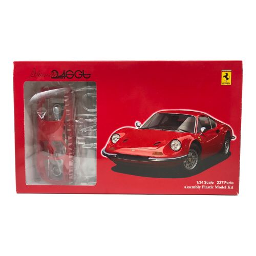 Ferrari (フェラーリ) プラモデル 1/24スケール 237パーツ 組み立て式プラスチックモデルキット ※箱イタミ有 DINO 246GT 前期型