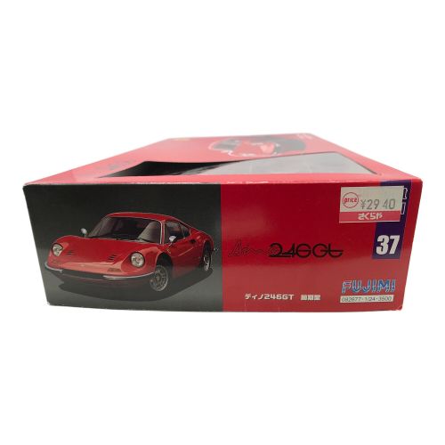 Ferrari (フェラーリ) プラモデル 1/24スケール 237パーツ 組み立て式プラスチックモデルキット ※箱イタミ有 DINO 246GT 前期型