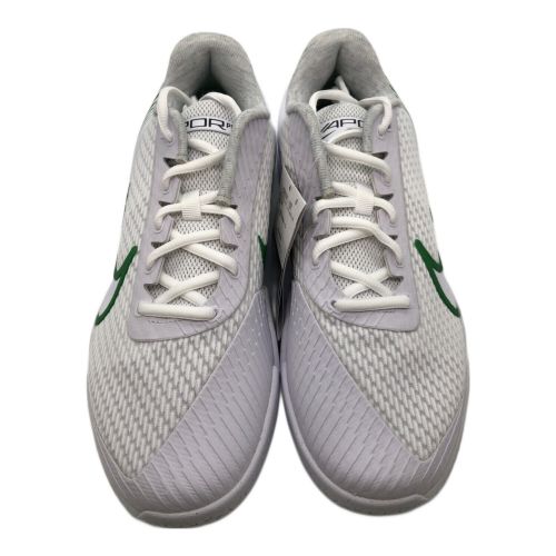 NIKE (ナイキ) スニーカー メンズ SIZE 29cm ホワイト×グリーン COURT AIR ZOOM VAPOR PRO2 DR6191-102