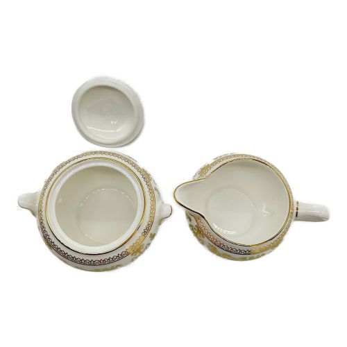 Wedgwood (ウェッジウッド) シュガーボックス&クリーマー コロンビア ゴールド