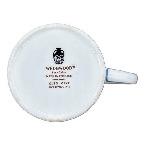 Wedgwood (ウェッジウッド) カップ&ソーサー 保管ヨゴレ有 グレンミスト