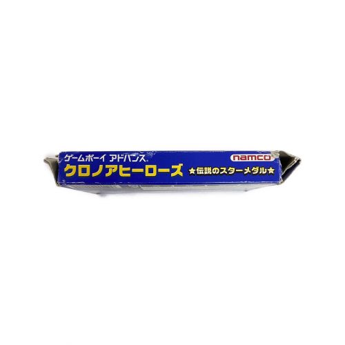 NAMCO (ナムコ) GAMEBOY ADVANCE クロノアヒーローズ動作未確認 CERO A (全年齢対象)