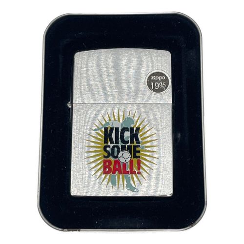 ZIPPO 1998年2月製造 KICK SOME BALL!