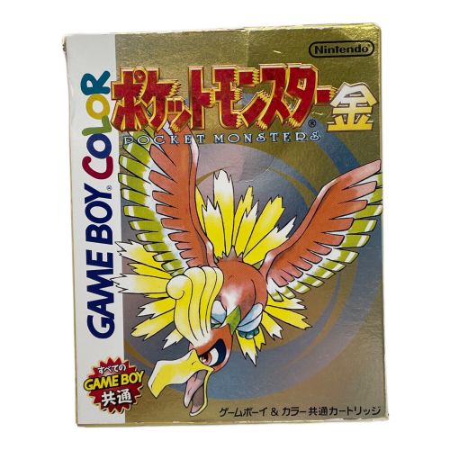 ゲームボーイ用ソフト ポケットモンスター金 -