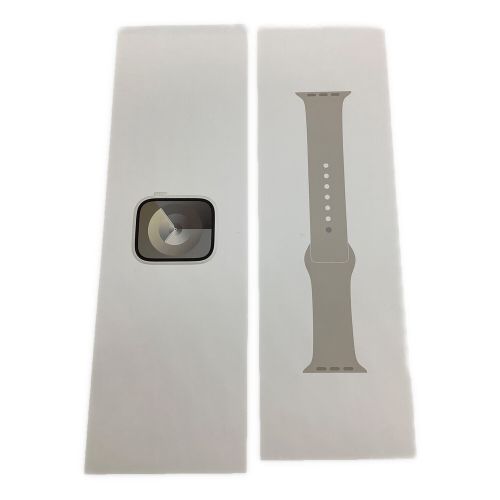 Apple (アップル) Apple Watch Series 9 MR973J/A GPSモデル ケースサイズ:45㎜ 〇 バッテリー:Sランク(100%) 程度:Sランク(新品同様) C5K749V7JR