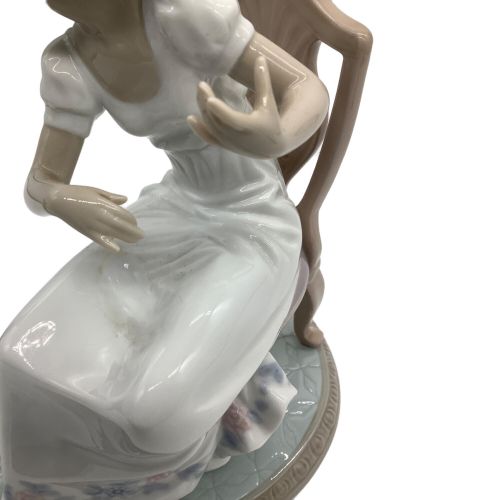 LLADRO (リヤドロ) ラウードのレッスン 接着跡・譜面破損有