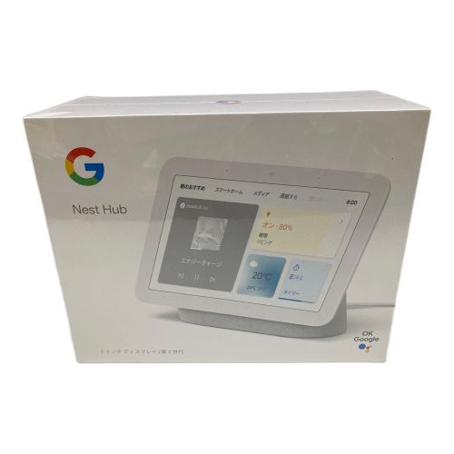 google (グーグル) 液晶ディスプレイ Google Nest Hub 第2世代  7インチ 未使用品