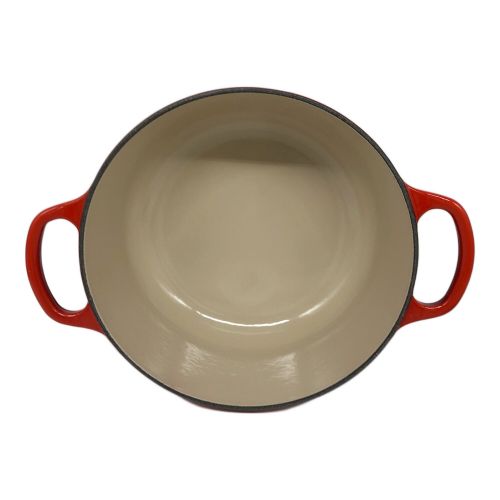 LE CREUSET (ルクルーゼ) シグニチャー ココット・ロンド 20cm レッド 2.4L