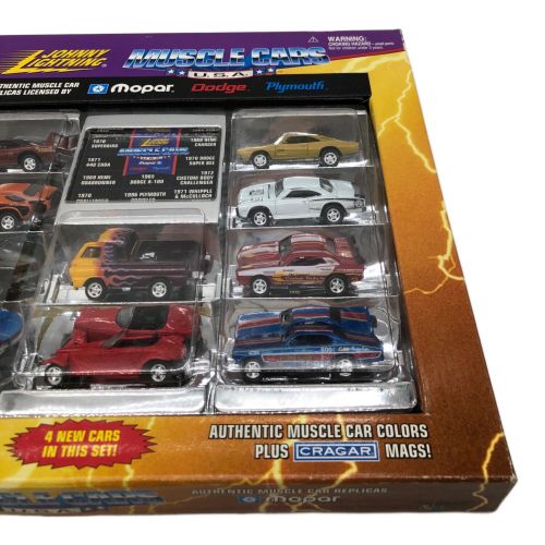 JOHNNY LIGHTNING (ジョニーライトニング) ミニカー MOPAR Muscle 10 Car Set Cragar Mags Super Bee Duster HEMI A100