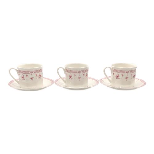 ROYAL DOULTON (ロイヤルドルトン) カップ&ソーサー キャリコレッド 6Pセット