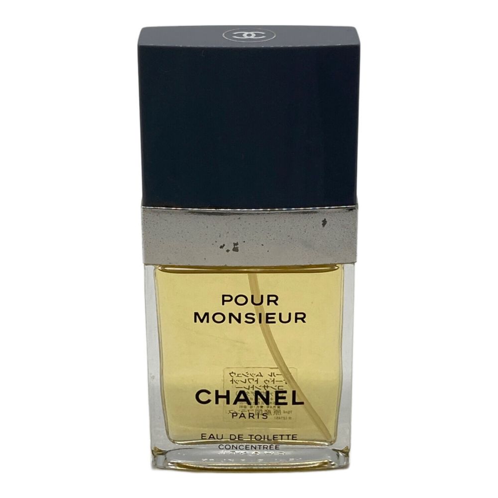 CHANEL (シャネル) オードパルファム プール ムッシュウ コンサトレー 75ml 残量80%-99%｜トレファクONLINE