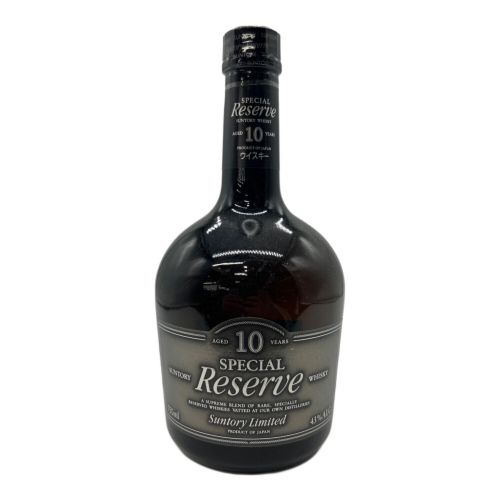 SUNTORY(サントリー)  Reserve(リザーブ) 10年 750ml ジャパニーズウィスキー 未開封