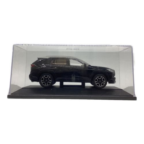 ミニカー カラーサンプル RAV4 アッシュグレーメタリック×アティチュードブラックマイカ