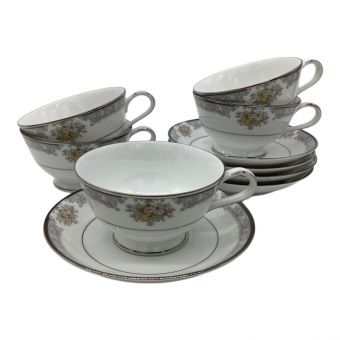 Noritake (ノリタケ) カップ&ソーサー ヴィクトリアパレス 5Pセット