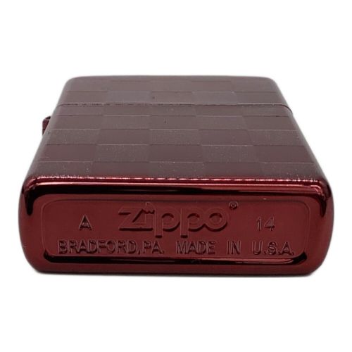 ZIPPO (ジッポ) オイルライター 市松模様 2014年製