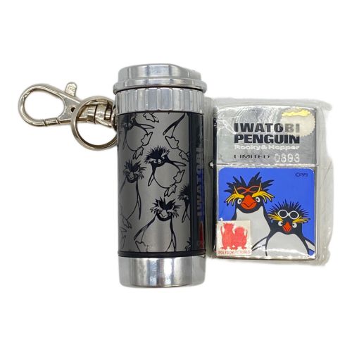 ZIPPO IWATOBI PENGUIN ROCKY×HOPPER(イワトビペンギン ロッキー×ホッパー) 携帯灰皿＆ライター