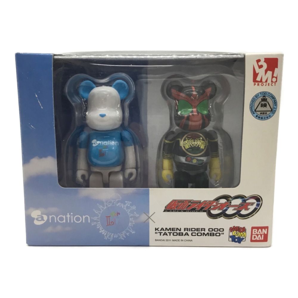 BE@RBRICK (ベアブリック) フィギュア a-nation×仮面ライダーオーズ｜トレファクONLINE