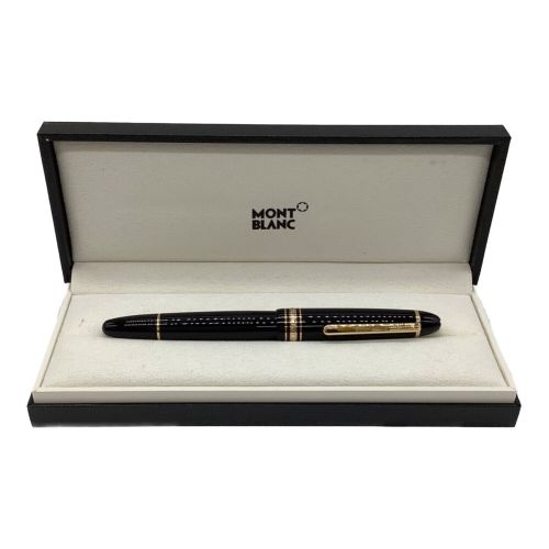 MONTBLANC (モンブラン) 万年筆 マイスターシュティック ル・グラン キズ有 ペン先:14金(Au585刻印) ケース・ギャランティ付 ｜トレファクONLINE