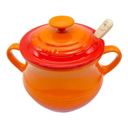 LE CREUSET (ルクルーゼ) クリーマー＆シュガーポット スプーン付き 2Pセット