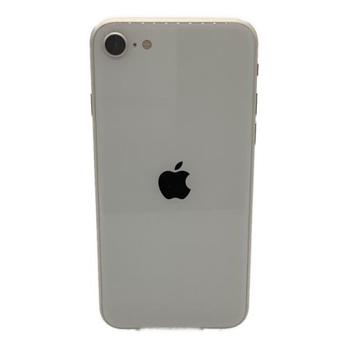 Apple (アップル) iPhone SE(第3世代) スターライト MMYD3J/A サインアウト確認済 354532195966829 ○  au(SIMロック解除済) 修理履歴無し 64GB バッテリー:Bランク(88%)｜トレファクONLINE