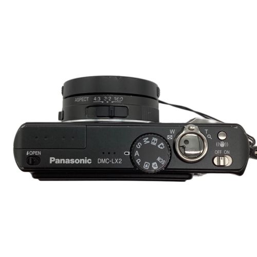 Panasonic (パナソニック) コンパクトデジタルカメラ キズ有 DMC-LX2 1020万画素 1/1.65型CCD 専用電池 ISO100～3200 60~1/2000 秒 EP6LA03004R