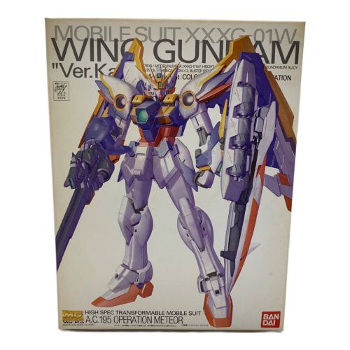 BANDAI (バンダイ) ガンプラ WING GUNDAM MG XXXG-01W ウイングガンダム Ver.Ka プラモデル 未完成品