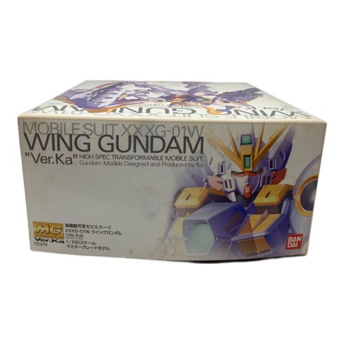 BANDAI (バンダイ) ガンプラ WING GUNDAM MG XXXG-01W ウイングガンダム Ver.Ka プラモデル 未完成品