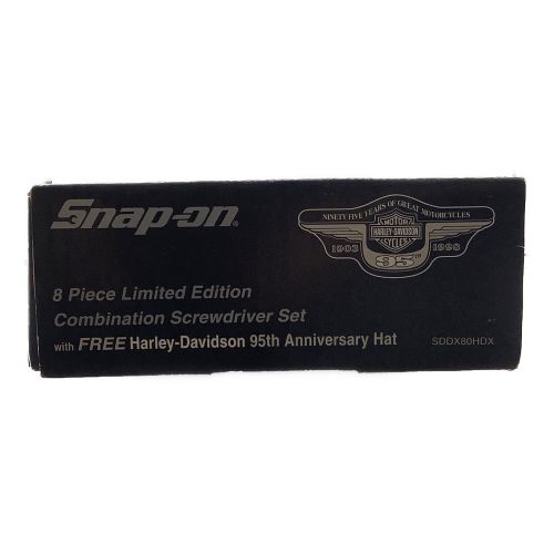 SNAP-ON (スナップオン) ドライバーセット HARLEY-DAVIDSON 帽子ヨゴレ多数