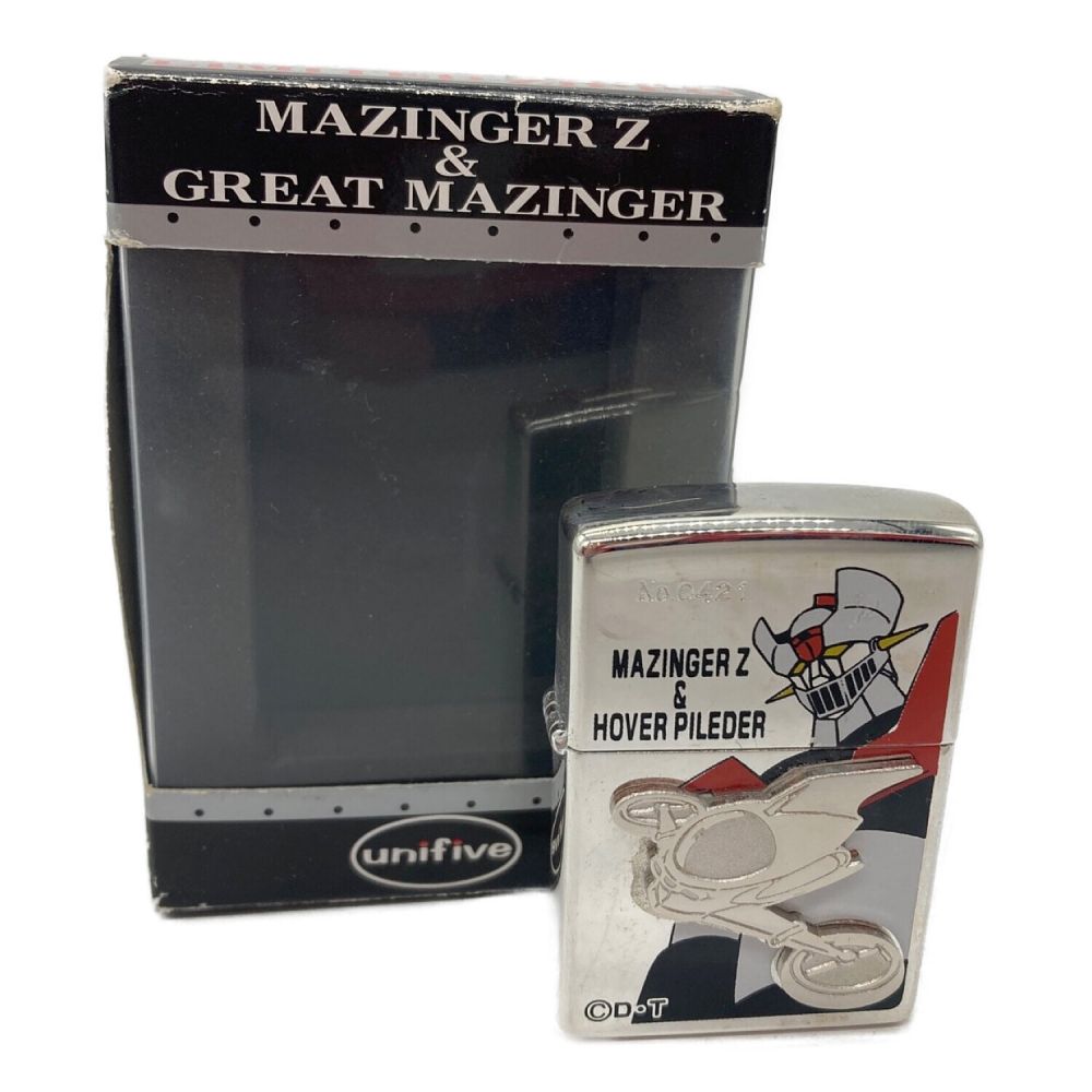 ZIPPO(ジッポ) オイルライター マジンガーZ&ホバーパイルター 1999年製 限定品 シリアルNo.0421 未着火品｜トレファクONLINE