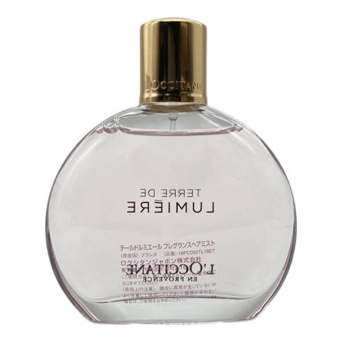 L'OCCITANE (ロクシタン) フレグランスヘアミスト TERRE DE LUMIERE 50ml 残量80%-99%