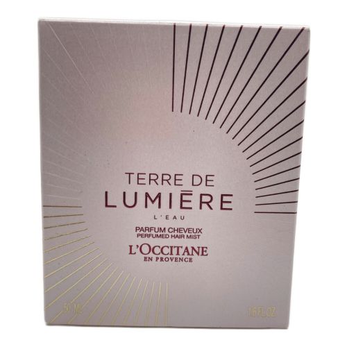 L'OCCITANE (ロクシタン) フレグランスヘアミスト TERRE DE LUMIERE 50ml 残量80%-99%