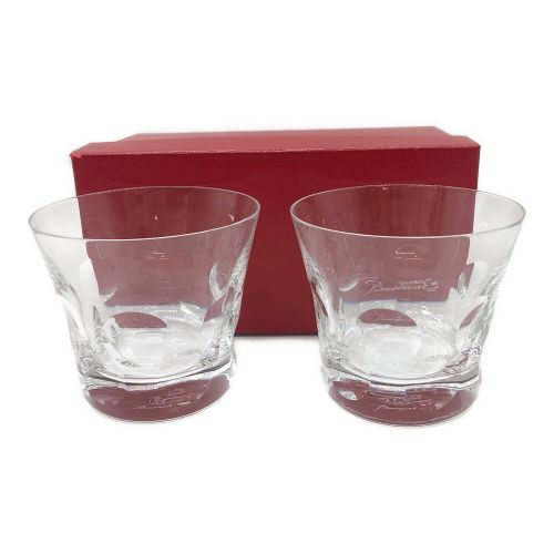 Baccarat (バカラ) ロックグラスセット ベルーガ 2Pセット 未使用品