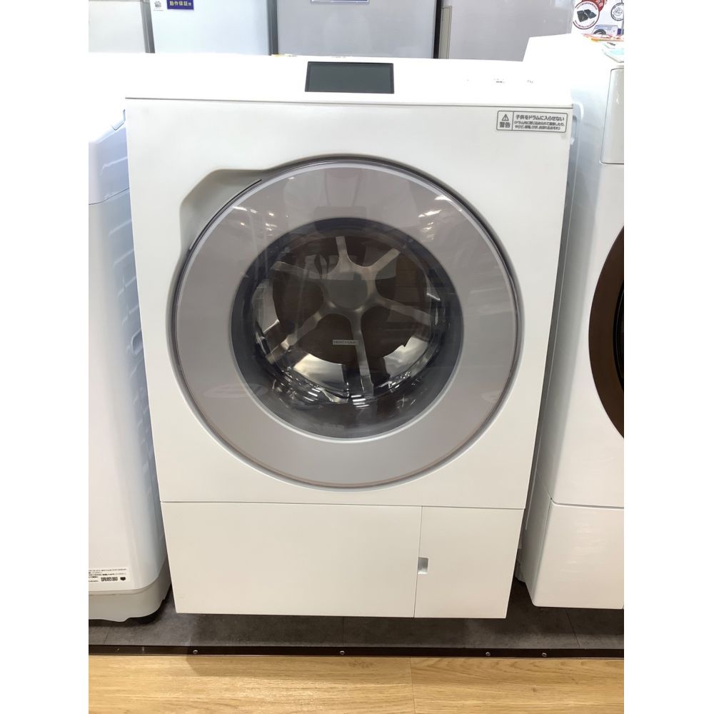 Panasonic (パナソニック) ドラム式洗濯乾燥機 57 12.0kg 6.0㎏ NA-LX129AR 2022年製 クリーニング済  50Hz／60Hz｜トレファクONLINE