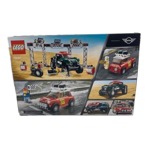 LEGO (レゴ) レゴブロック ミニクーパー S ラリーと 2018 ミニ・ジョン・クーパー・ワークス・バギー Speed Champion 75894