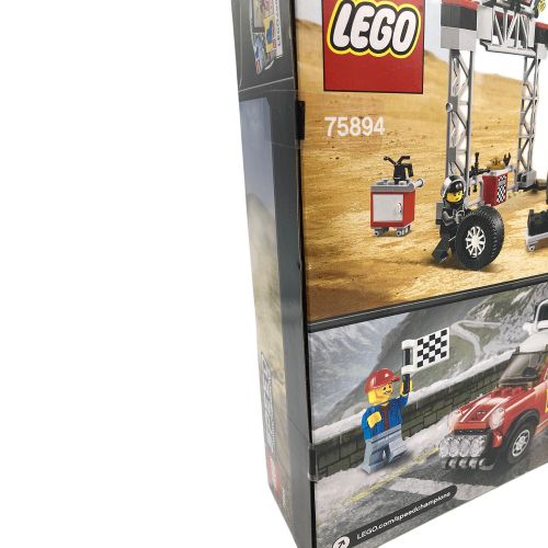 LEGO (レゴ) レゴブロック ミニクーパー S ラリーと 2018 ミニ・ジョン・クーパー・ワークス・バギー Speed Champion 75894