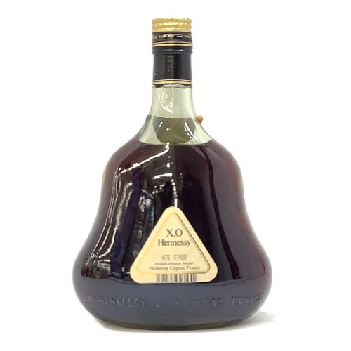 ヘネシー (Hennessy) コニャック ラベル傷み有 700ml XO 金キャップ 未開封