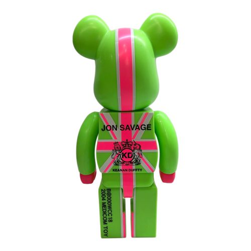 BEAR BRICK (ベアブリック) MEDICOM TOY KEANAN DUFFTY×JON SAVAGE