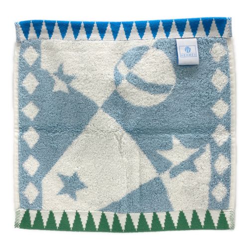 HERMES(エルメス) Circus Washcloth Myosotis