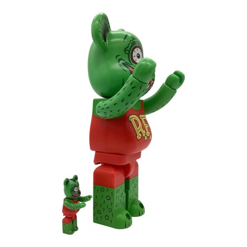 BEAR BRICK (ベアブリック) フィギュア 100％＆400％ @ Π MEDICOM TOY Rat Fink 関節可動確認済み