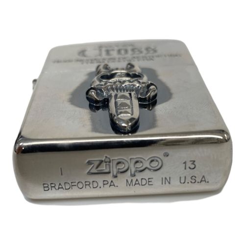 ZIPPO (ジッポ) ZIPPO シルバークロスメタル No.543 2013年製